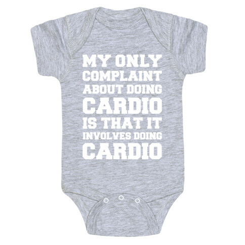 My Only Complaint About Doing Cardio Baby One-Piece