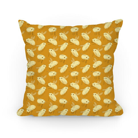 Bee Fly Pattern Pillow