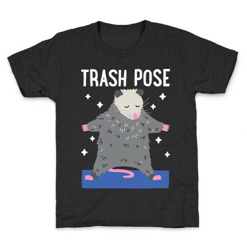 Trash Pose Opossum Kids T-Shirt