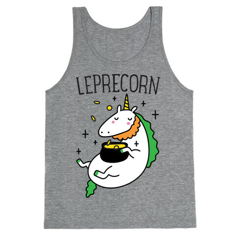 Leprecorn Unicorn Tank Top