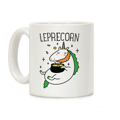 Leprecorn Unicorn Coffee Mug