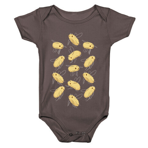Bee Fly Pattern Baby One-Piece