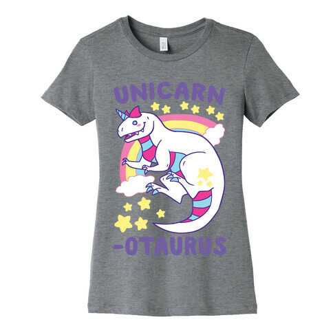 Unicarnotaurus - Unicorn Carnotaurus  Womens T-Shirt