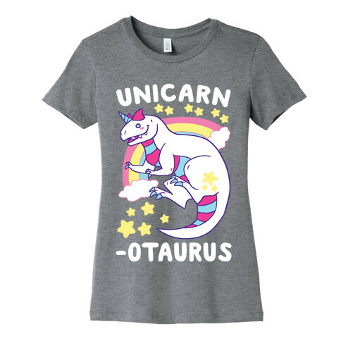 Unicarnotaurus - Unicorn Carnotaurus  Womens T-Shirt