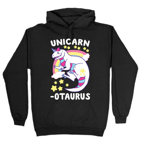 Unicarnotaurus - Unicorn Carnotaurus  Hooded Sweatshirt