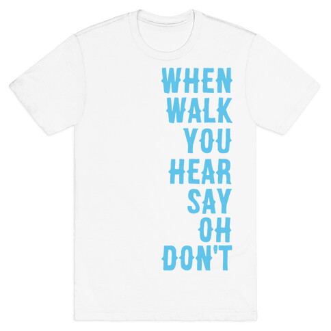 Simple and Clean Lyrics (1 of 2 pair) T-Shirt