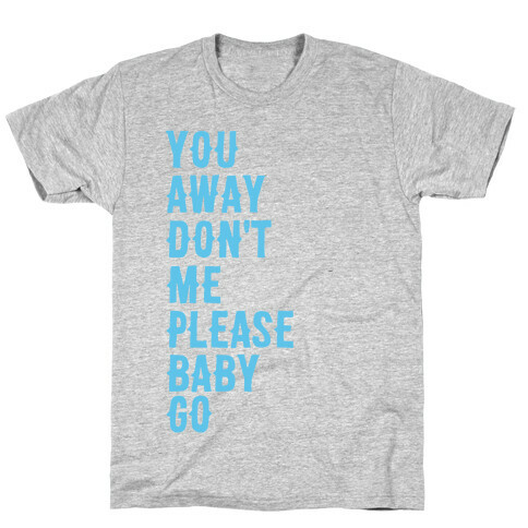 Simple and Clean Lyrics (1 of 2 pair) T-Shirt