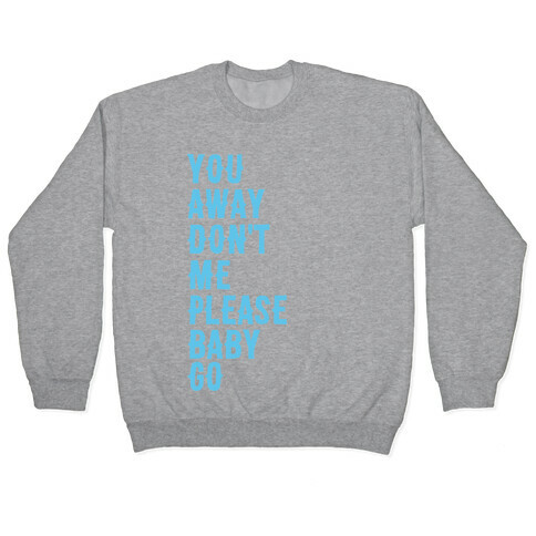 Simple and Clean Lyrics (1 of 2 pair) Pullover