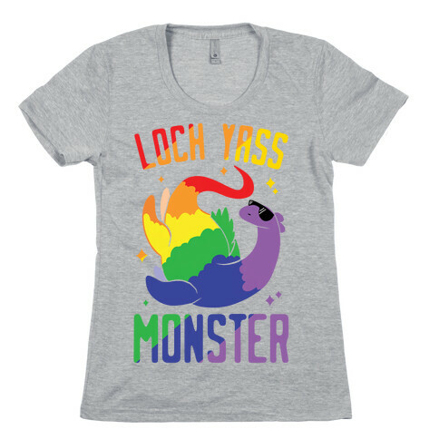 Loch Yass Monster Womens T-Shirt