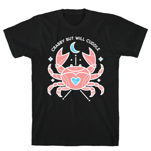 Crabby But Will Cuddle Cancer Crab T-Shirt