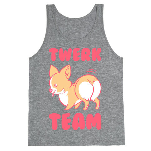 Twerk Team Corgi Tank Top