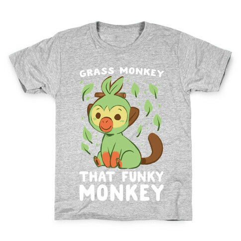 Grass Monkey, That Funky Monkey - Grookey Kids T-Shirt