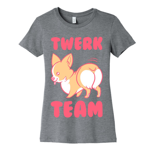 Twerk Team Corgi Womens T-Shirt