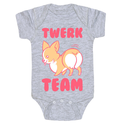 Twerk Team Corgi Baby One-Piece