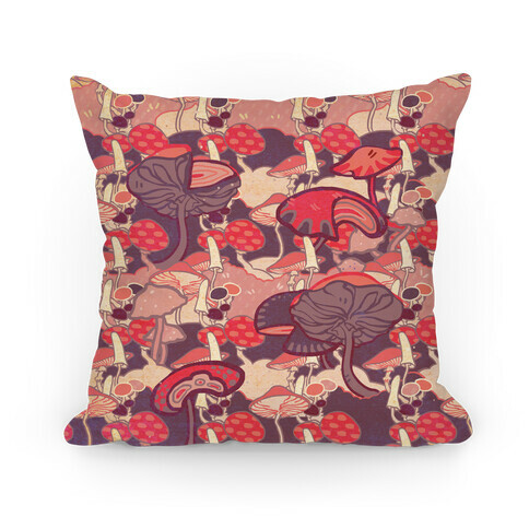 Mushroom pattern Pillow