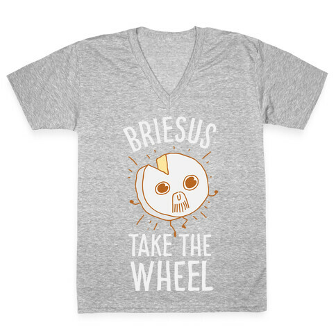 Briesus Take The Wheel V-Neck Tee Shirt