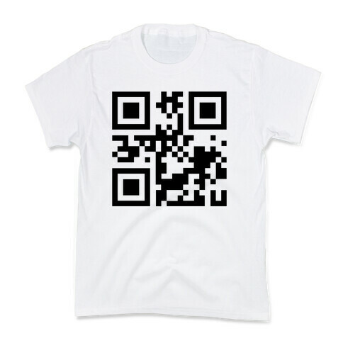 QR Code Secret Message for Suzi Kids T-Shirt