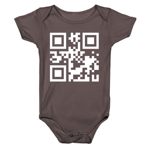 QR Code Secret Message for Suzi Baby One-Piece