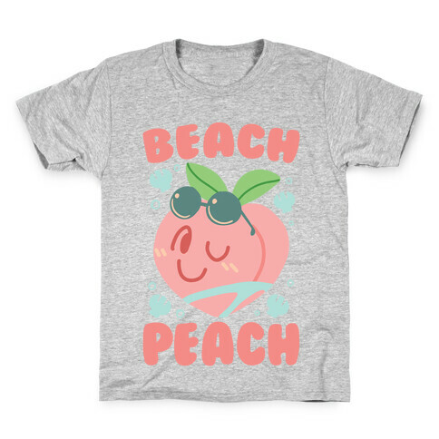 Beach Peach Kids T-Shirt