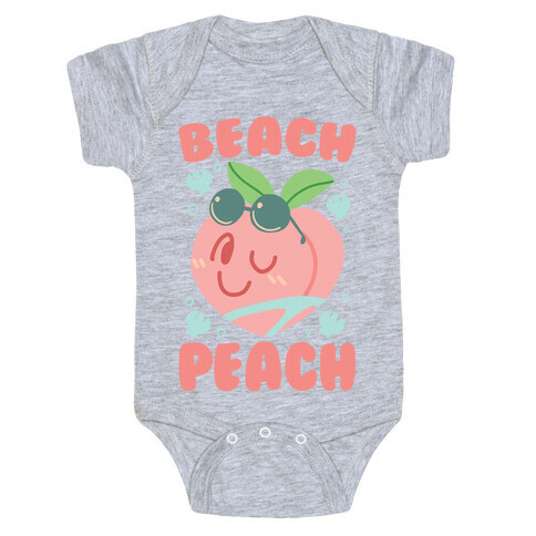 Beach Peach Baby One-Piece