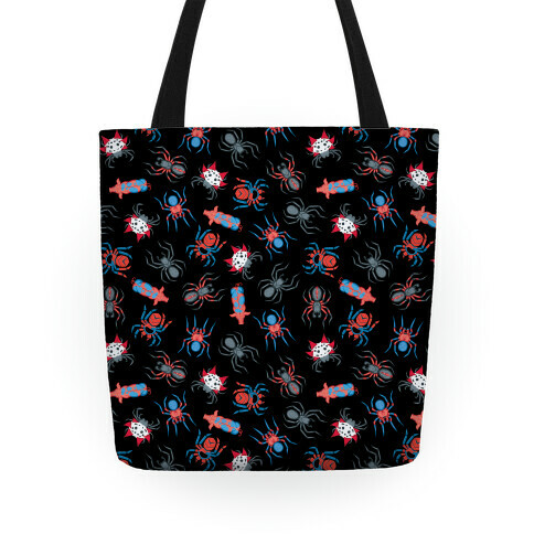 Into the spiderverse pattern Tote