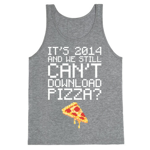Pizza Download Tank Top