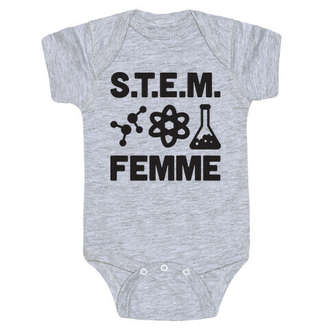 S.T.E.M. Femme Baby One-Piece