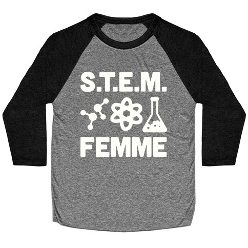 S.T.E.M. Femme Baseball Tee