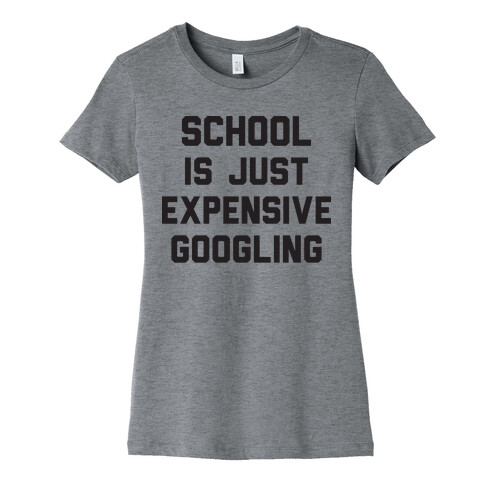 School Is Just Expensive Googling Womens T-Shirt