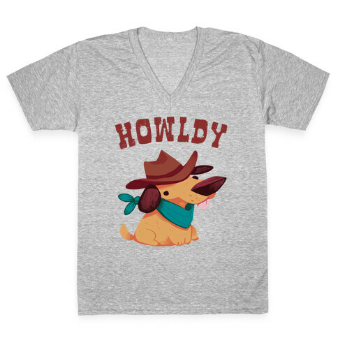 Howldy V-Neck Tee Shirt