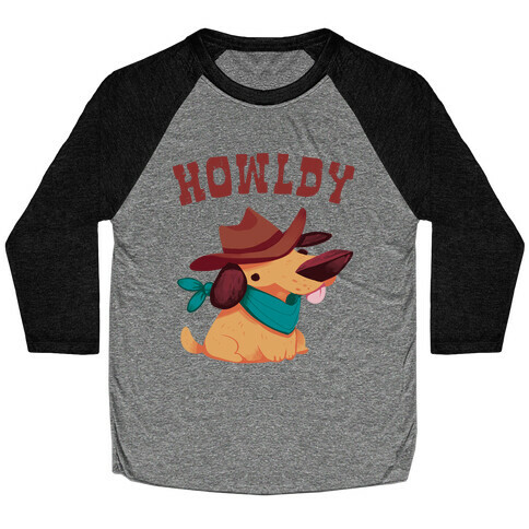 Howldy Baseball Tee