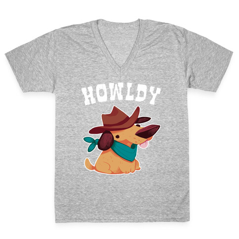 Howldy V-Neck Tee Shirt