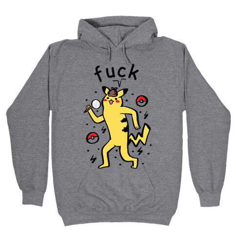 F*** Pikachu Parody Hooded Sweatshirt