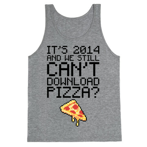 Pizza Download Tank Top