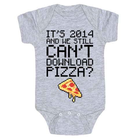 Pizza Download Baby One-Piece