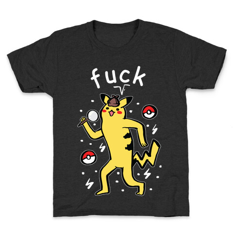 F*** Pikachu Parody Kids T-Shirt