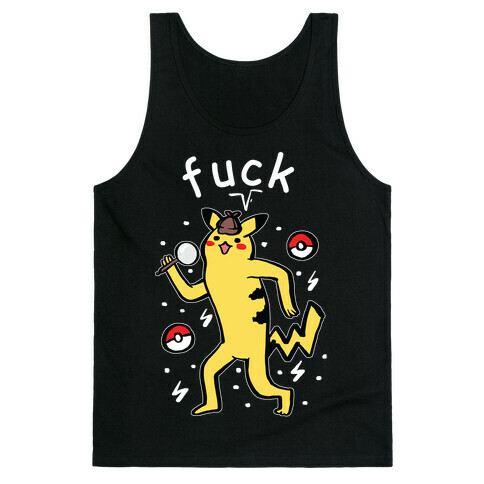 F*** Pikachu Parody Tank Top