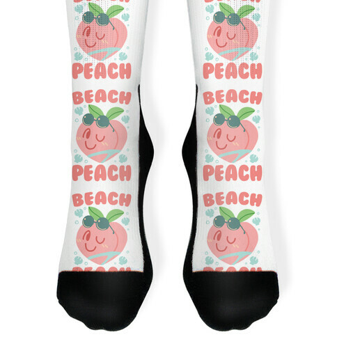 Beach Peach Sock