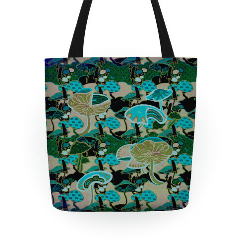 Mushroom Pattern Tote