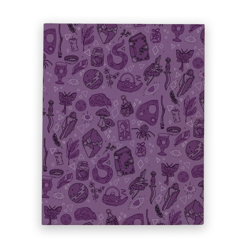 Witchy Pattern Canvas Print