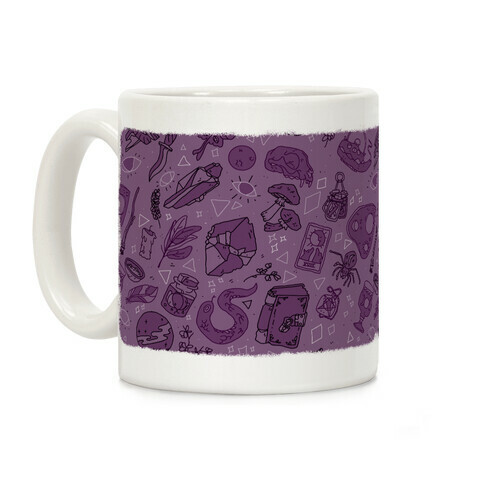 Witchy Pattern Coffee Mug