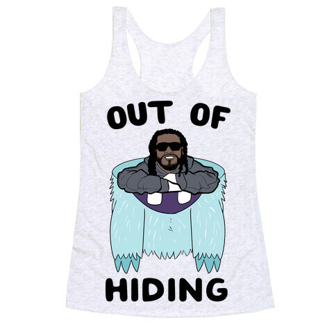 Out Of Hiding Racerback Tank Top