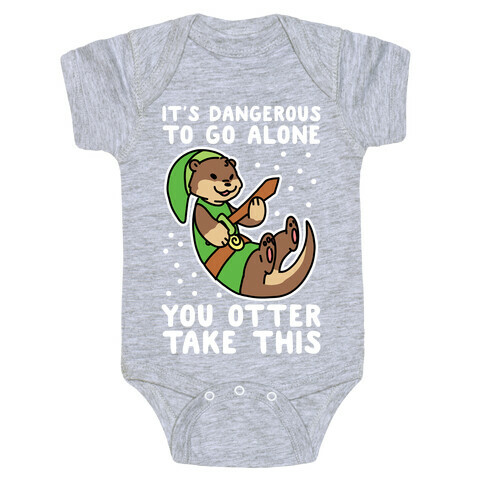 It's Dangerous to Go Alone, You Otter Take This Baby One-Piece