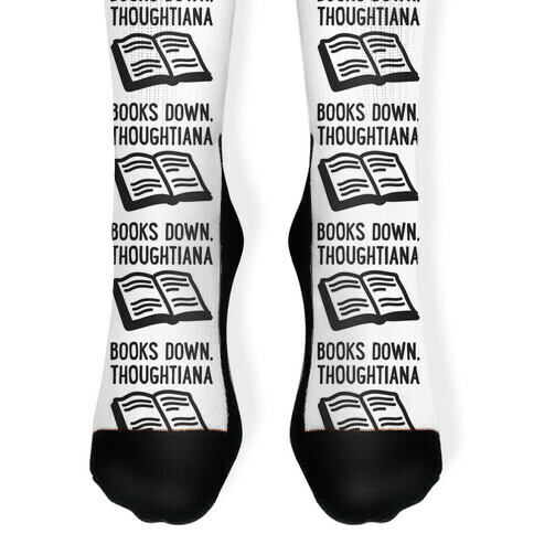 Books Down, Thoughtiana Sock