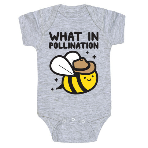 What In Pollination Bee Baby One-Piece