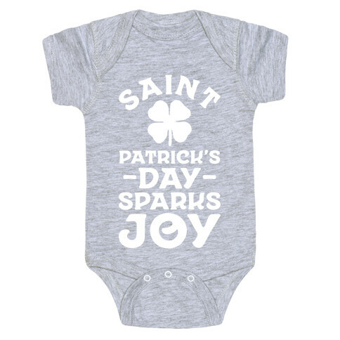 Saint Patrick's Day Sparks Joy Baby One-Piece