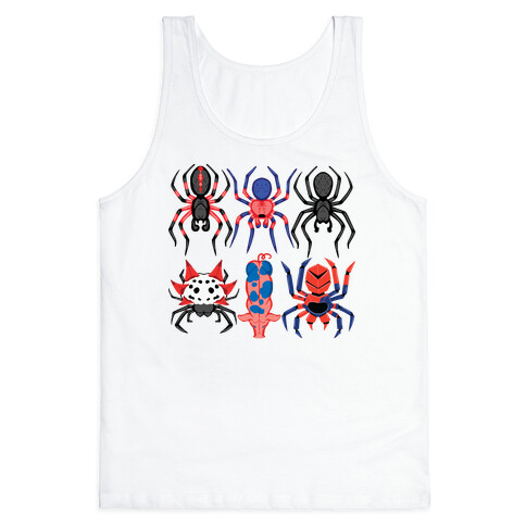 Into the Spiderverse Pattern Tank Top