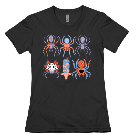 Into the Spiderverse Pattern Womens T-Shirt