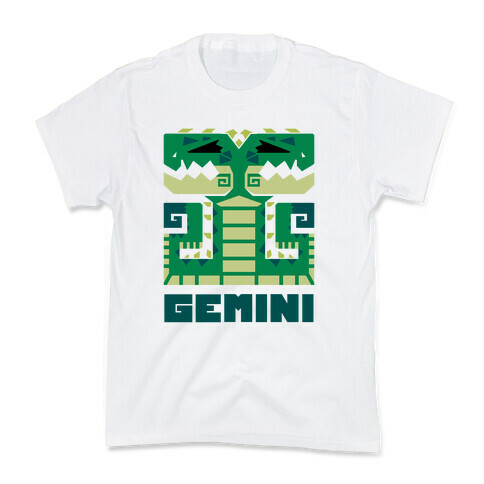 Monster Hunter Astrology Sign: Gemini Kids T-Shirt