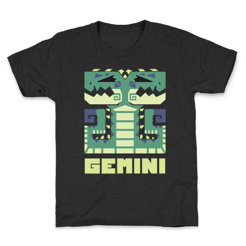 Monster Hunter Astrology Sign: Gemini Kids T-Shirt